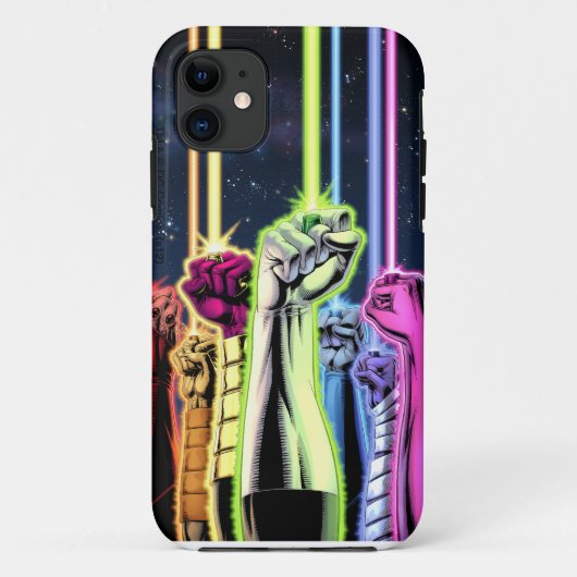 Groene lantaarn - handen in de lucht Case-Mate iPhone case (Achterkant)