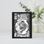 Groene Lantaarn - Het begint allemaal hier, Black  Briefkaart (Staand voorkant)