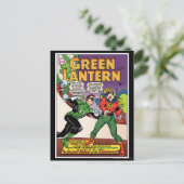 Groene Lantaarn in de ring Briefkaart (Staand voorkant)