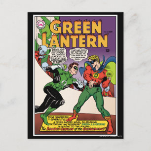 Groene Lantaarn in de ring Briefkaart