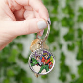 Groene Lantaarn in de ring Sleutelhanger (Hand)