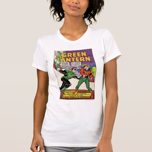 Groene Lantaarn in de ring T-shirt (Voorkant)