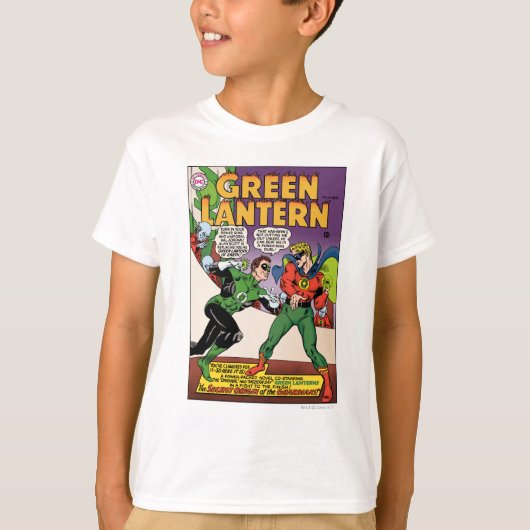 Groene Lantaarn in de ring T-shirt (Voorkant)