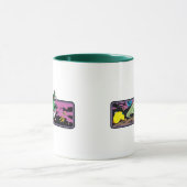 Groene Lantaarn in ruimte Mok (Midden)