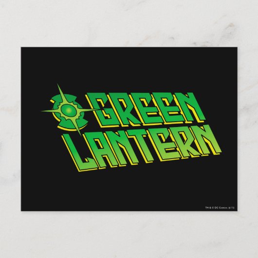 Groene Lantaarn - Logo - Geelzucht Briefkaart (Voorkant)