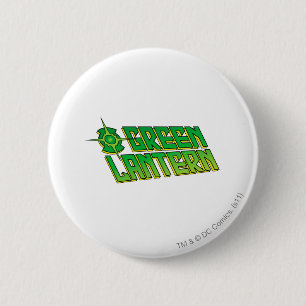Groene Lantaarn - Logo - Geelzucht Ronde Button 5,7 Cm