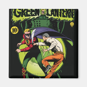 Groene Lantaarn met kapje in gevecht Magneet