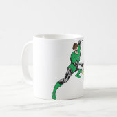 Groene Lantaarn met Lantaarn 2 Koffiemok (Voorkant links)