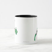 Groene Lantaarn met Lantaarn 2 Mok (Midden)