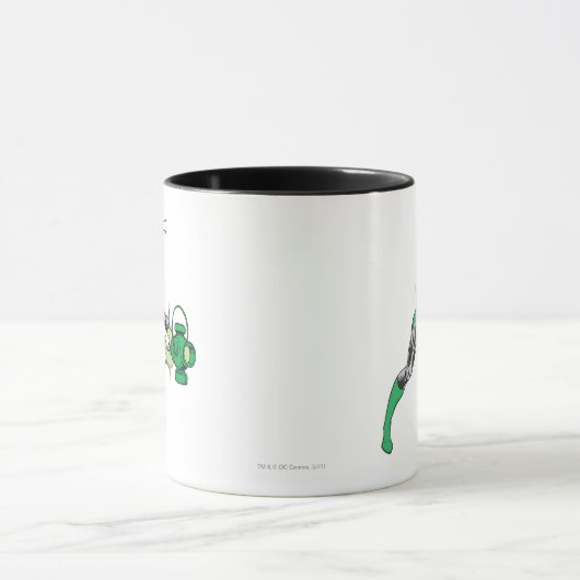 Groene Lantaarn met Lantaarn 2 Mok (Midden)