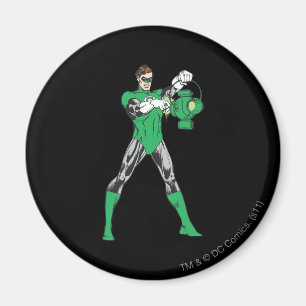 Groene Lantaarn met Lantaarn Magneet