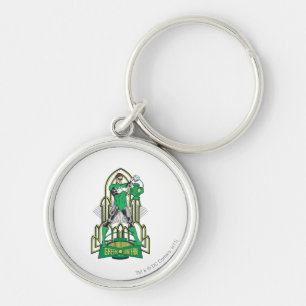 Groene Lantaarn met letters Sleutelhanger