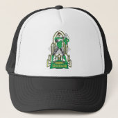 Groene Lantaarn met letters Trucker Pet (Voorkant)