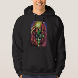 Groene Lantaarn met lichtstroom - Kleur Hoodie