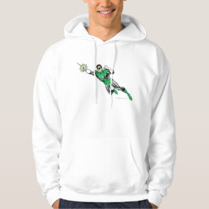 Groene lantaarn naar links 2 hoodie