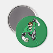 Groene lantaarn naar voren magneet (Voorkant / Achterkant)