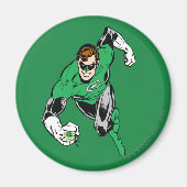 Groene lantaarn naar voren magneet (Voorkant)