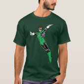 Groene lantaarn omhoog t-shirt (Voorkant)