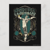 Groene Lantaarn - "Onverschrokken" Poster Briefkaart (Voorkant)