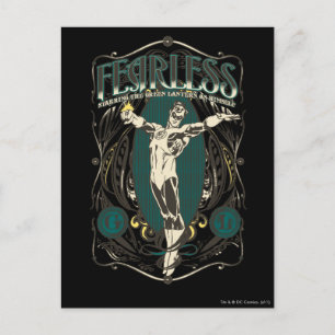 Groene Lantaarn - "Onverschrokken" Poster Briefkaart