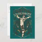 Groene Lantaarn - Poster "Zonder aarde" Briefkaart (Voorkant / Achterkant)