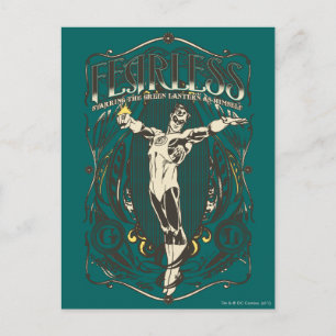 Groene Lantaarn - Poster "Zonder aarde" Briefkaart