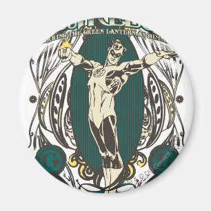Groene Lantaarn - Poster "Zonder aarde" Magneet