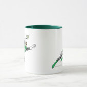 Groene lantaarn rechts mok (Midden)