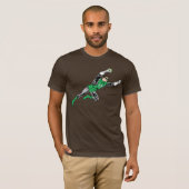 Groene lantaarn rechts t-shirt (Voorkant volledig)