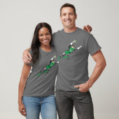 Groene lantaarn rechts t-shirt (Unisex)