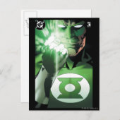 Groene Lantaarn sluiten deksel Briefkaart (Voorkant / Achterkant)