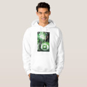Groene Lantaarn sluiten deksel Hoodie (Voorkant volledig)