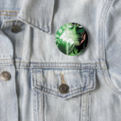 Groene Lantaarn sluiten deksel Ronde Button 5,7 Cm (In situ)