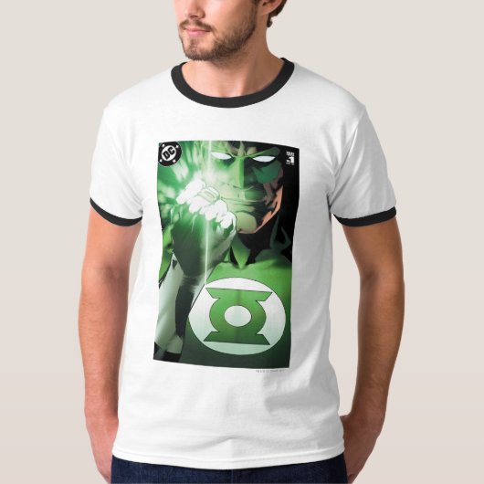 Groene Lantaarn sluiten deksel T-shirt (Voorkant)