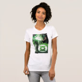 Groene Lantaarn sluiten deksel T-shirt (Voorkant volledig)