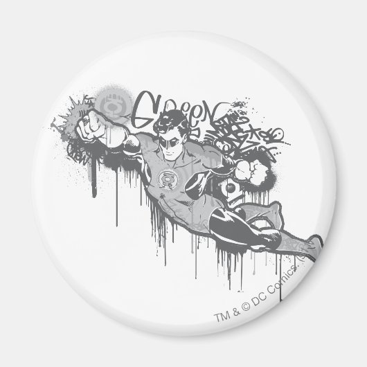 Groene Lantaarn - Twisted Innocence BW Magneet (Voorkant)