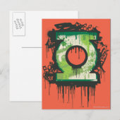 Groene Lantaarn - Twisted Innocence Symbol Briefkaart (Voorkant / Achterkant)