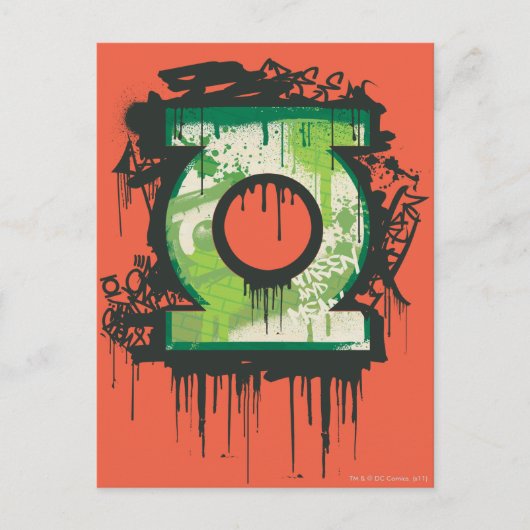 Groene Lantaarn - Twisted Innocence Symbol Briefkaart (Voorkant)