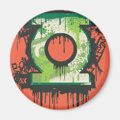 Groene Lantaarn - Twisted Innocence Symbol Magneet (Voorkant)