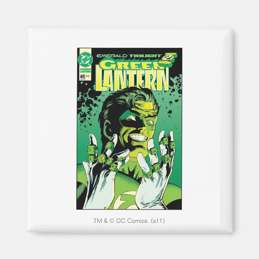 Groene Lantaarn - Vele Ringen Magneet (Voorkant)