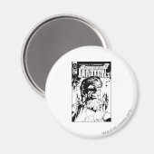 Groene Lantaarn - Vele Ringen, Zwart en Wit Magneet (Voorkant / Achterkant)