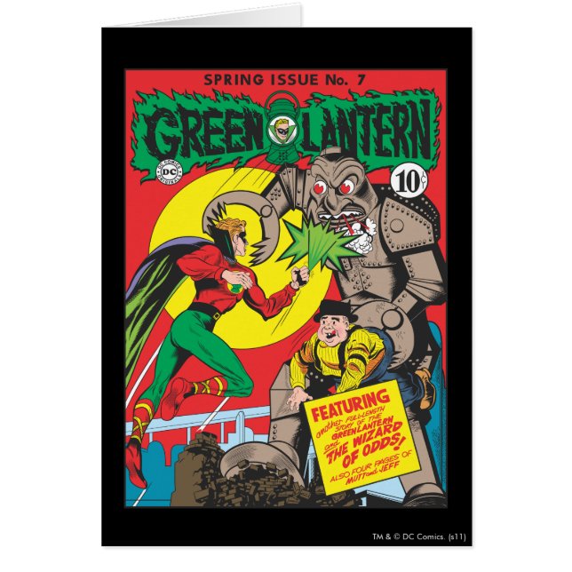 Groene Lantaarn versus de Tovenaar van Odds (Voorkant)