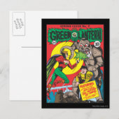 Groene Lantaarn versus de Tovenaar van Odds Briefkaart (Voorkant / Achterkant)