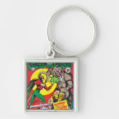 Groene Lantaarn versus de Tovenaar van Odds Sleutelhanger (Voorkant)