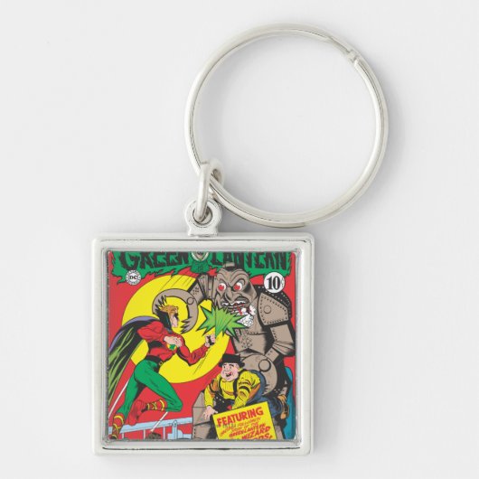 Groene Lantaarn versus de Tovenaar van Odds Sleutelhanger (Voorkant)