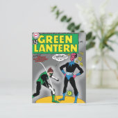 Groene lantaarn verwijdert Ring Briefkaart (Staand voorkant)