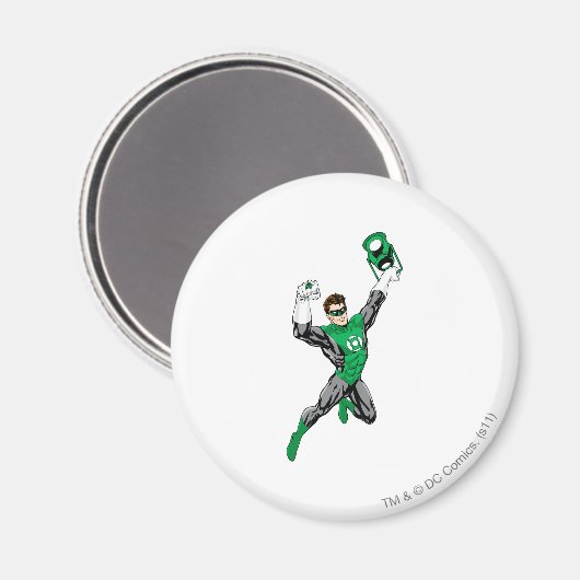 Groene Lantaarn - Volledig geremd, met lantaarn Magneet (Voorkant / Achterkant)