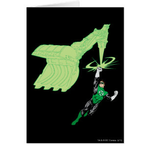 Groene lantaarn - volledig geremd, met machine