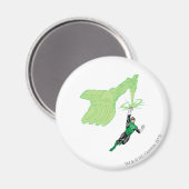 Groene lantaarn - volledig geremd, met machine magneet (Voorkant / Achterkant)