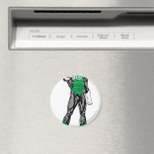 Groene lantaarn - volledig geremd, vast magneet (Insitu (Vaatwasser))